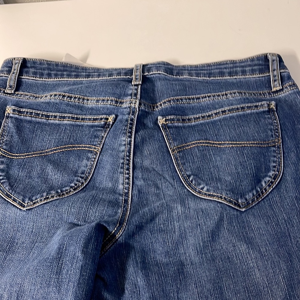 Lee rider, jeans, regular fit, mid rise, straight 8 petite NWT HOST PICK - Picture 6 of 6
